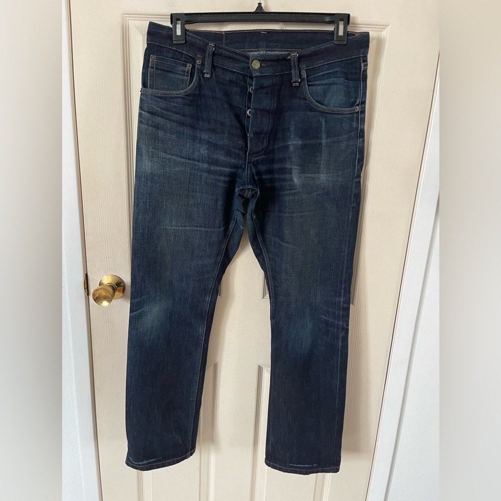 Left Field Selvedge Denim Jeans Men’s 33x29 USA made